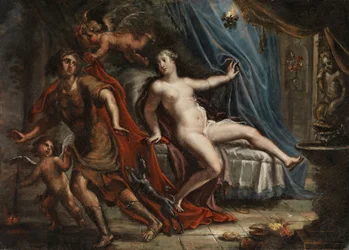 Josef entzieht sich der Frau des Potiphar
